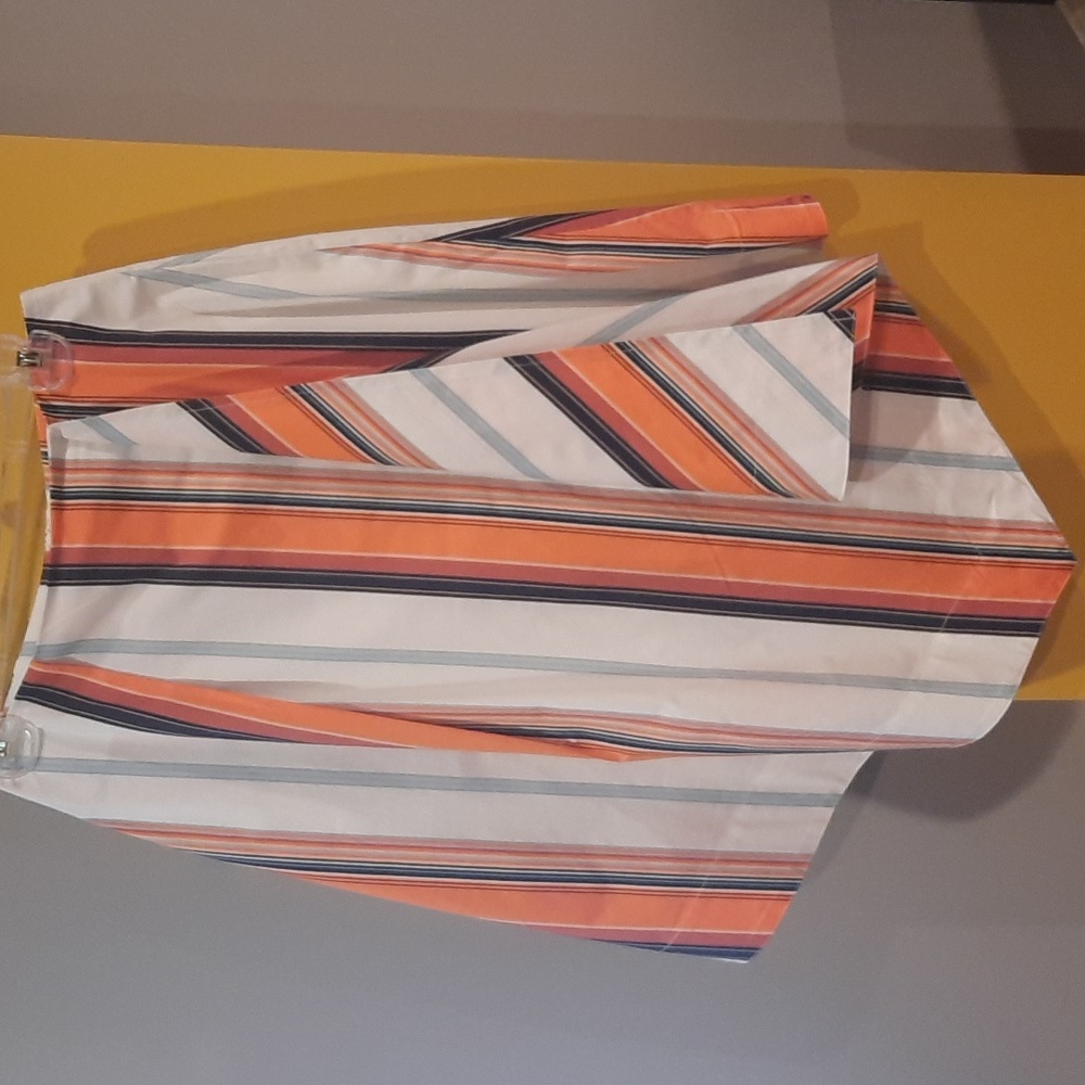 Habitual high/low skirt multi stripe